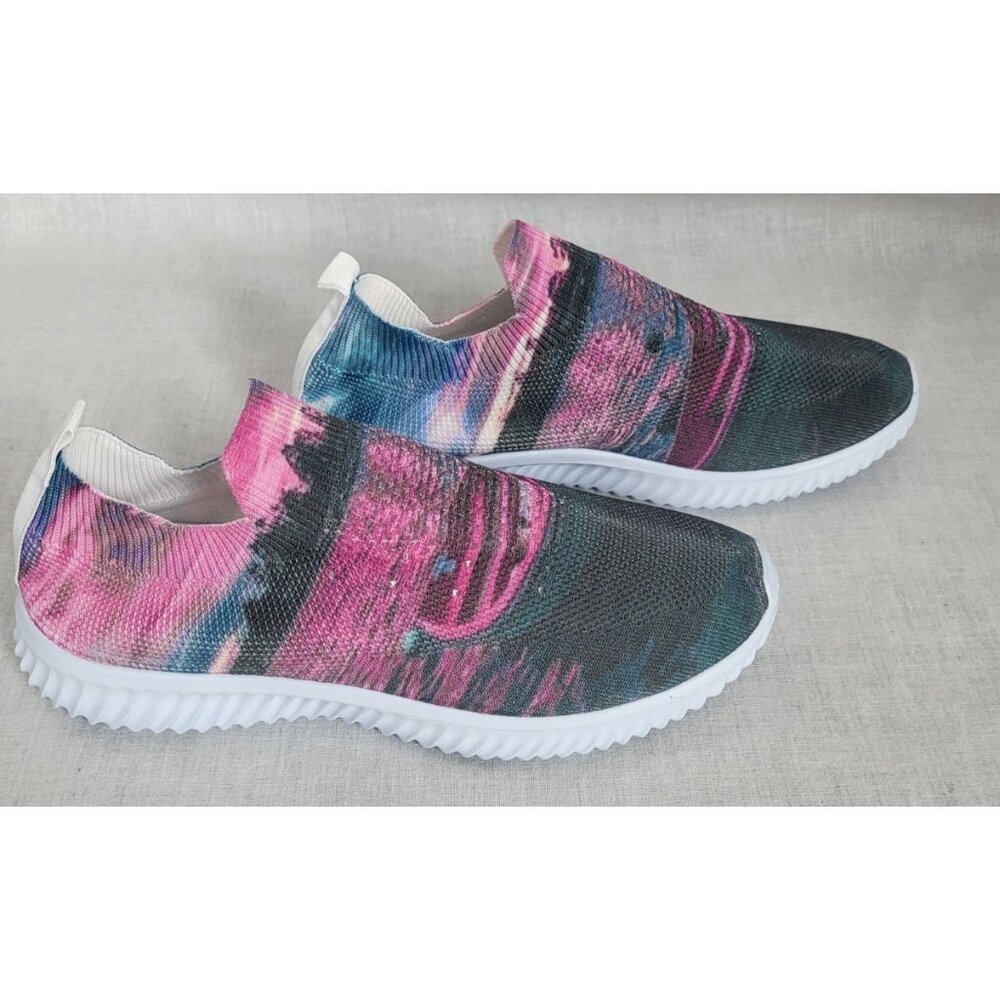 Slip On Shoes Sneakers NWOT Women's 11.5 Lightweight Breathable Pink Fashion